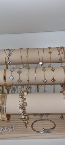 Kundenbewertung mit Foto zu Plain Clover Armband