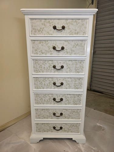 Customer photo review of Leafy Country Foliage in Sage Green Wallpaper