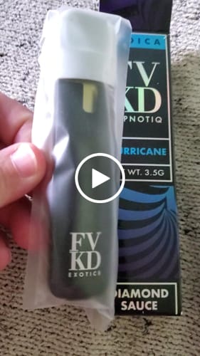 Customer video review of FVKD HYPNOTIQ DIAMOND SAUCE DISPOSABLE | 3.5g.*