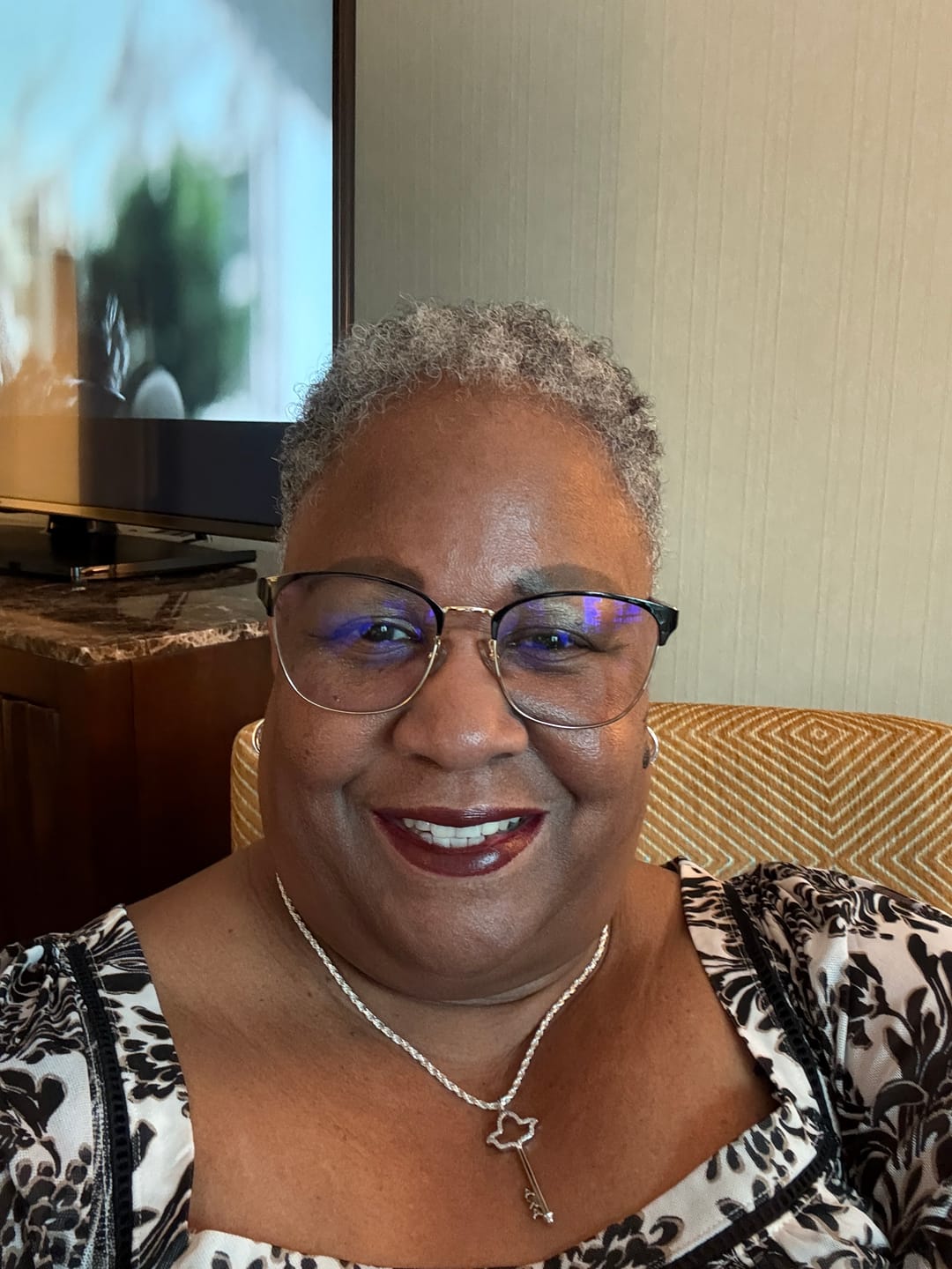 Customer photo review of AKA Ivy Leaf Key Necklace