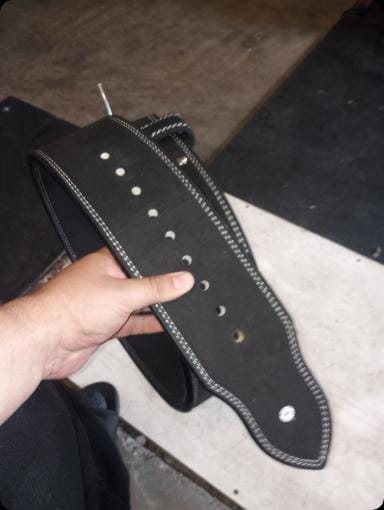 Customer photo review of 13MM Single Prong Belt - Black - IPF Approved