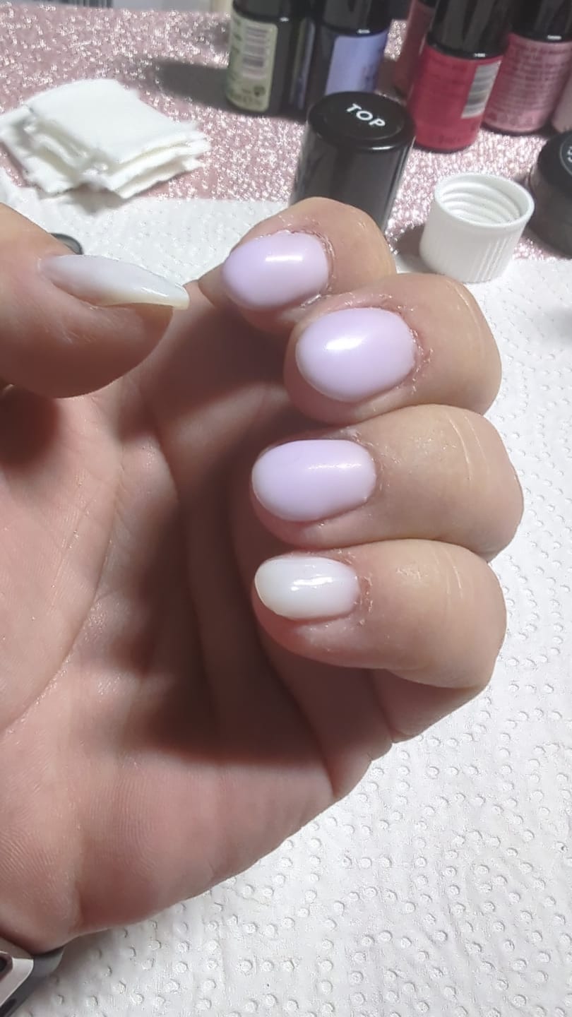 Customer photo review of Make Up Gel - pastell lila