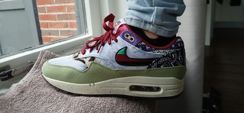 Customer photo review of Nike Air Max 1 SP Concepts Mellow