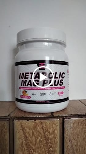 Customer video review of Metabolic Mag PLUS 300gr polvere - Nuovo!