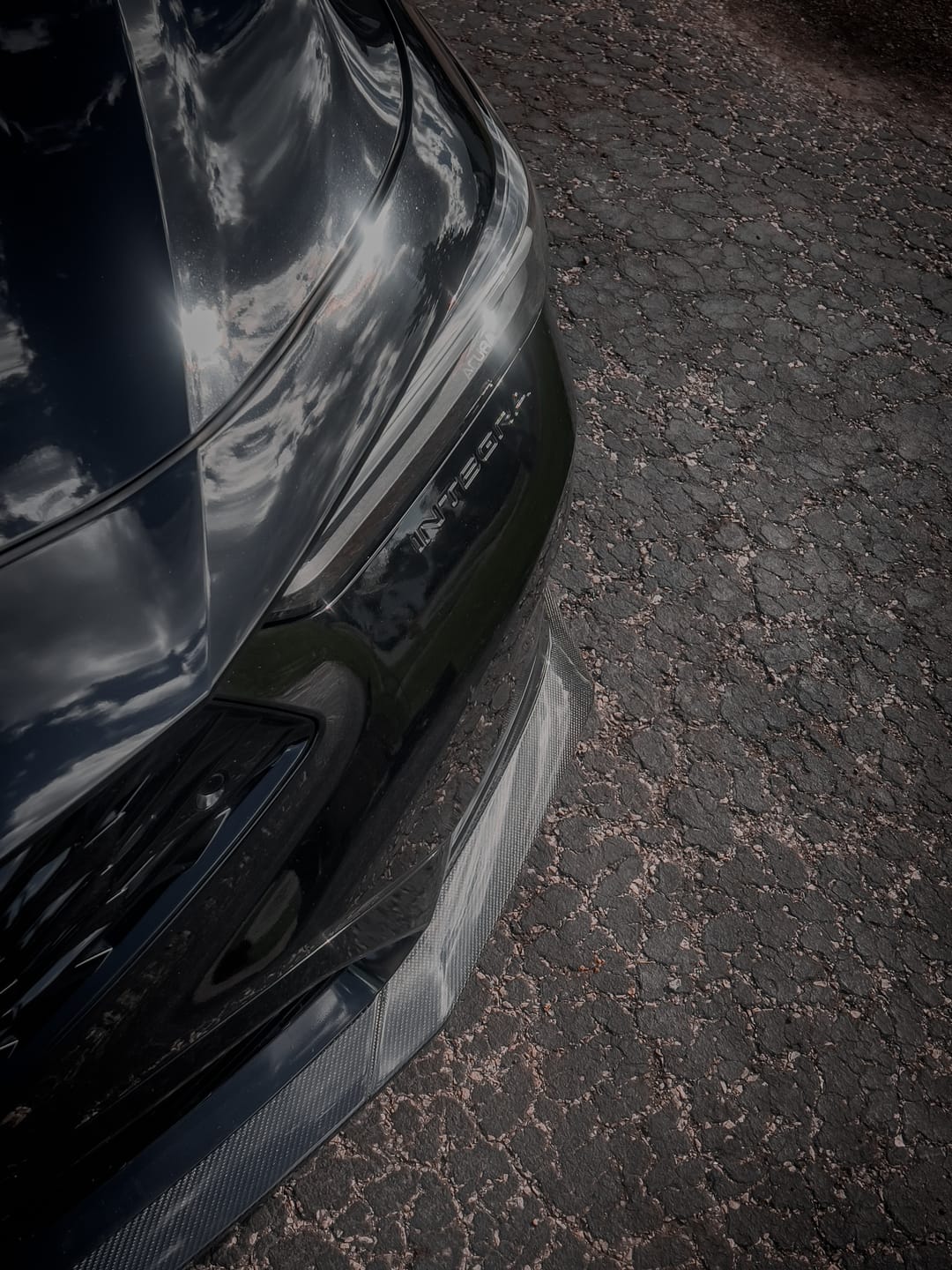Customer photo review of 2023-Up Acura Integra DE4 Front Splitter Lip