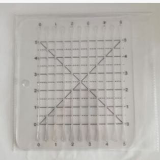 Customer photo review of Quilting Template Ruler