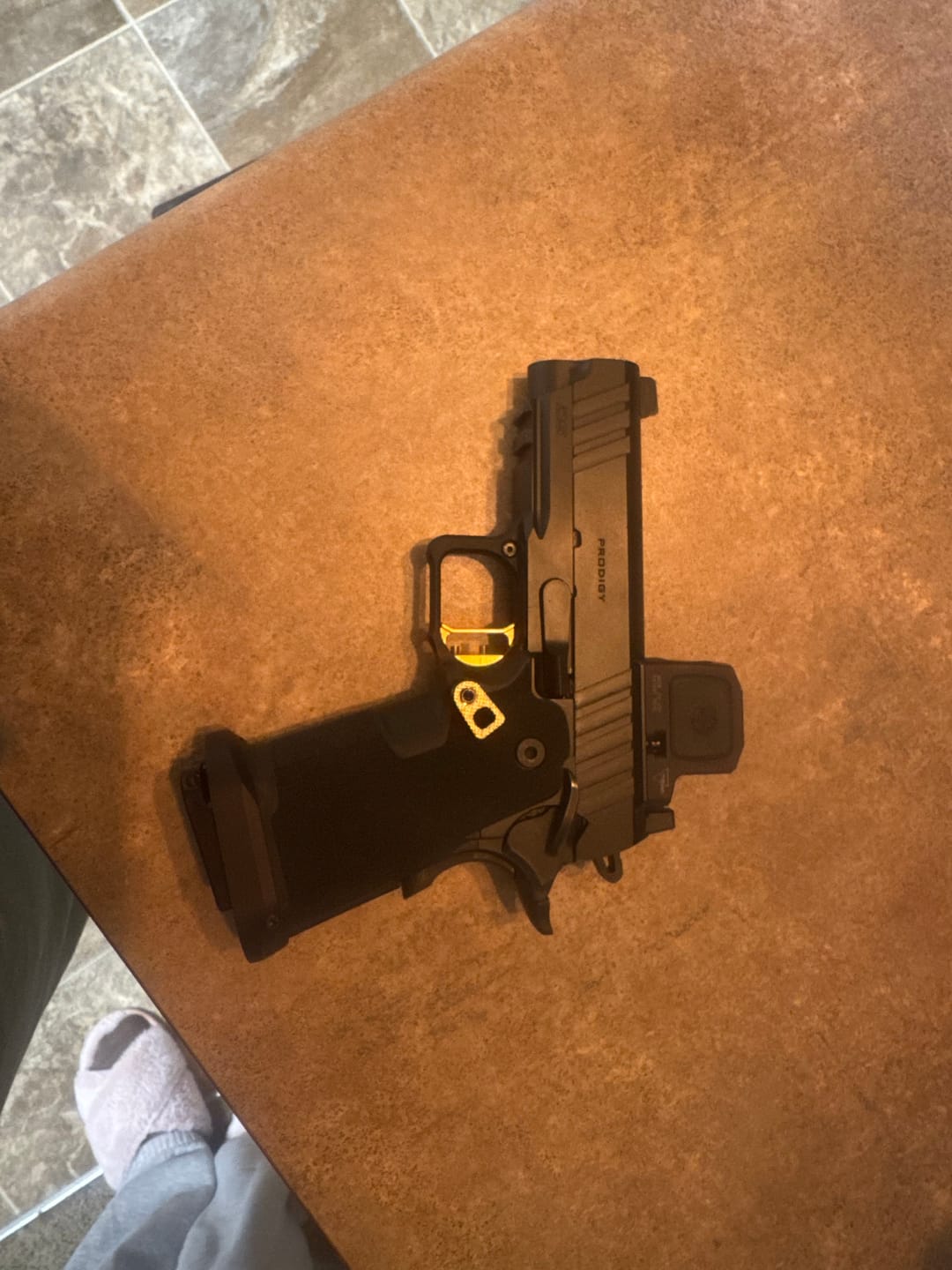 Customer photo review of 1911/STI 2011/Bul Armory | Extended Magazine Release Button