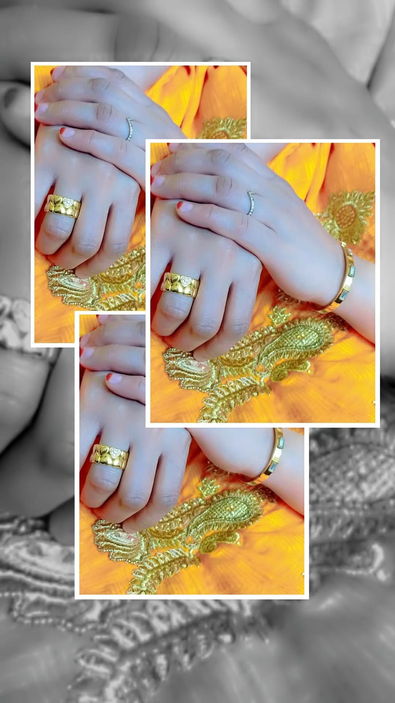 Customer photo review of Enchanting Stone Bangle Bracelet