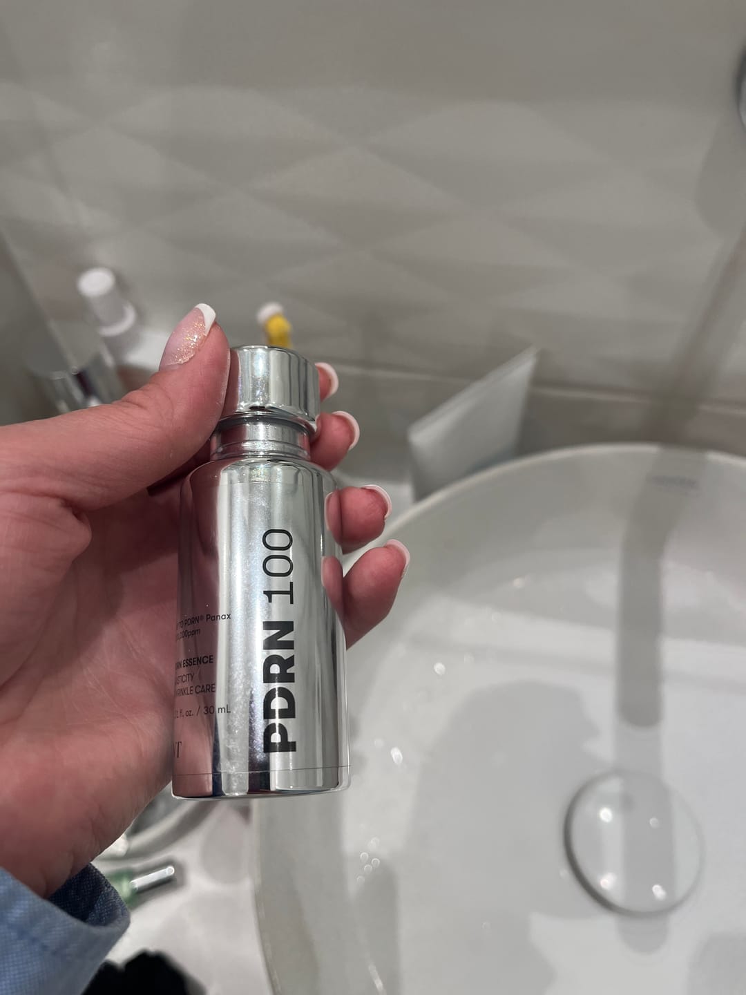Customer photo review of Nostiprinošs būsteris-esence ar PDRN VT Cosmetics PDRN Essence 100
