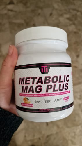 Customer photo review of Metabolic Mag PLUS 300gr polvere - Nuovo!