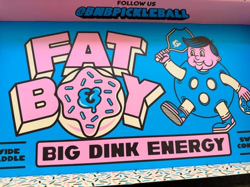 Customer photo review of The Fat Boy 16mm Pickleball Paddle