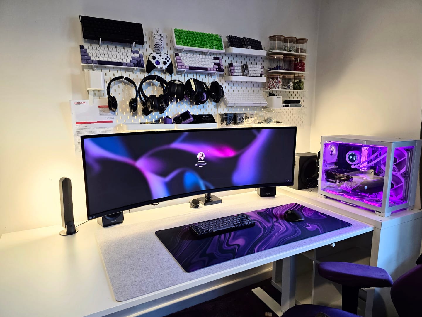 Customer photo review of Liquid Purple