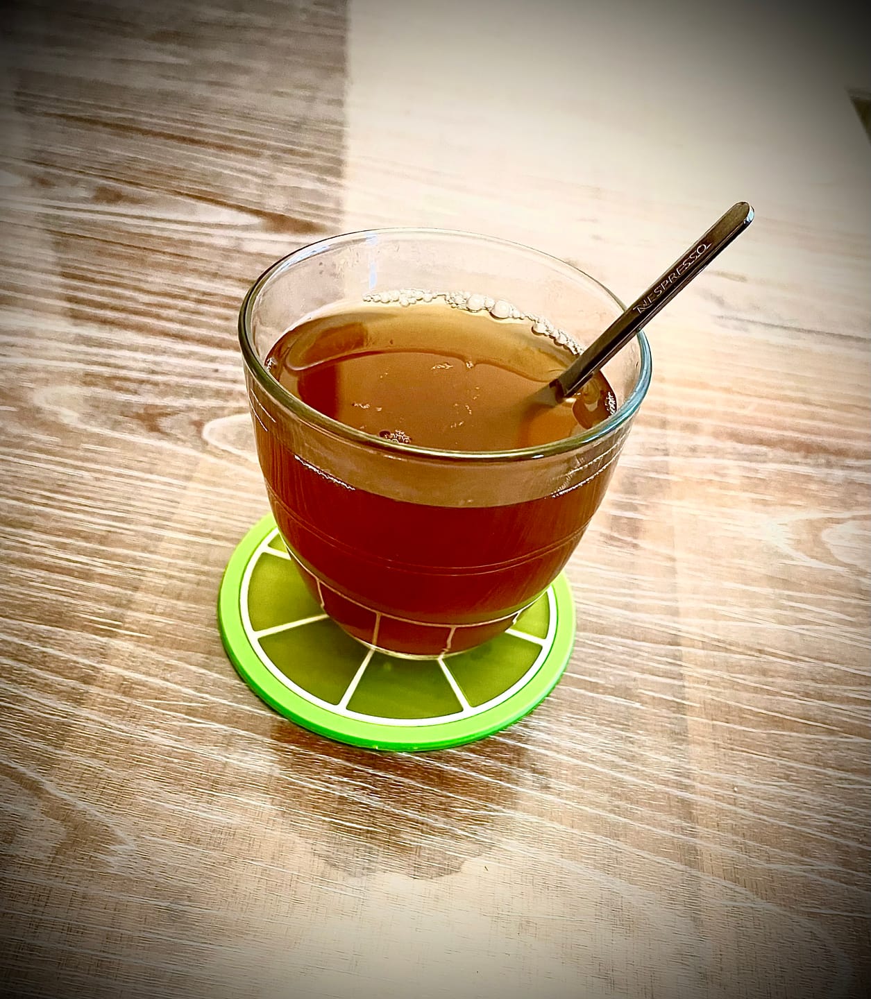 Customer photo review of Thé Vert Instantané À La Menthe - Sans Sucre