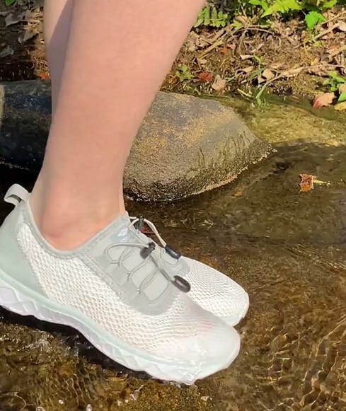 Customer photo review of Aleader Women's Xdrain Classic Knit 3.0 Water Shoes