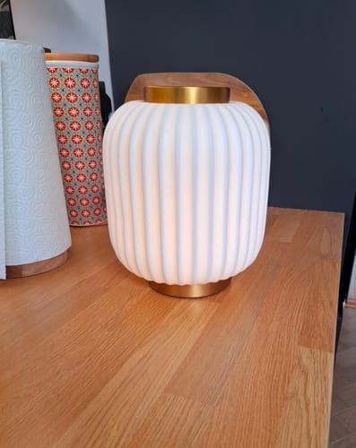 Customer photo review of Belleek Living Oriental Lantern Small