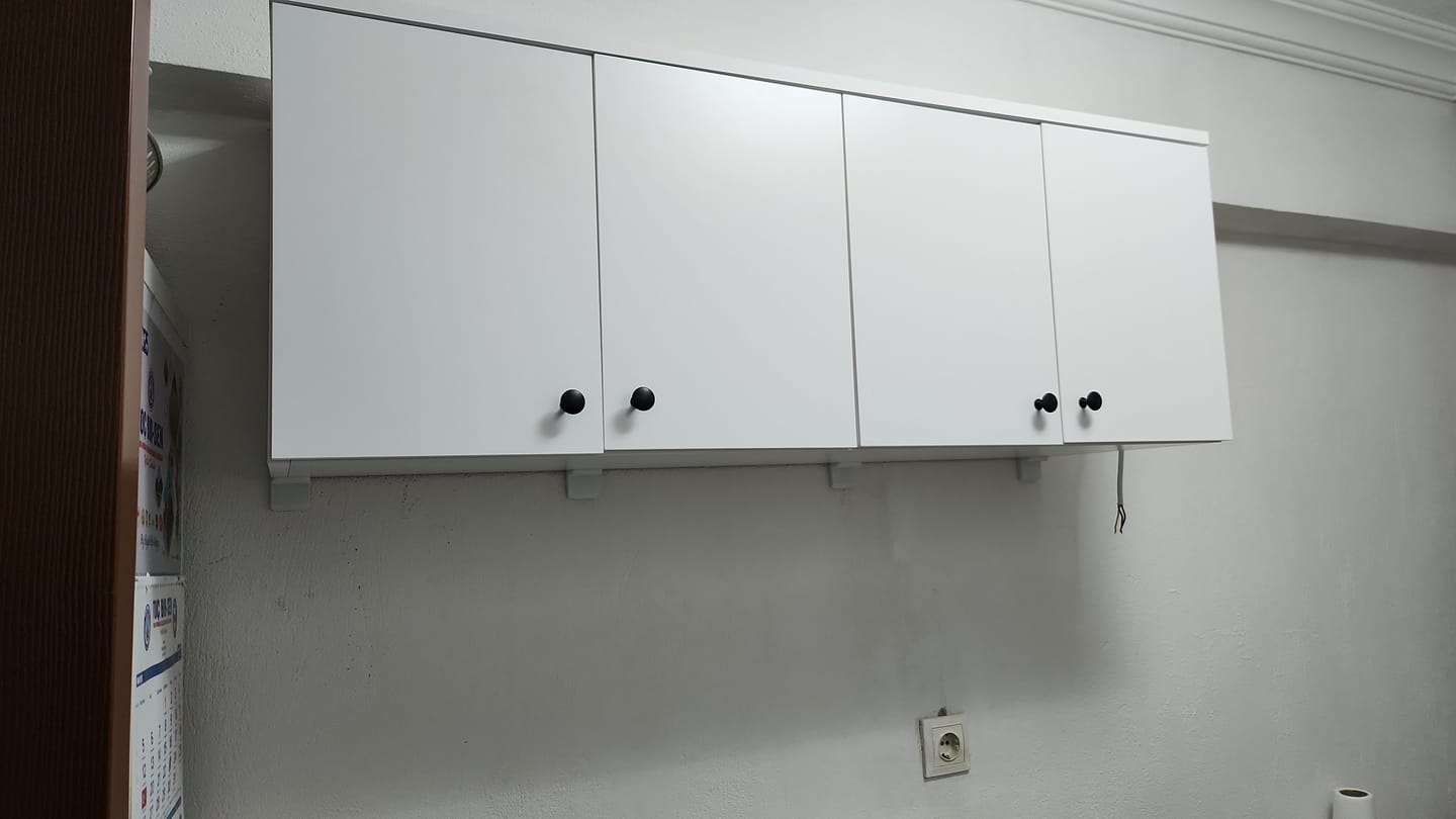 Customer photo review of Rani EA143 Portmanto Üst Modülü Çok Amaçlı Dolap Beyaz
