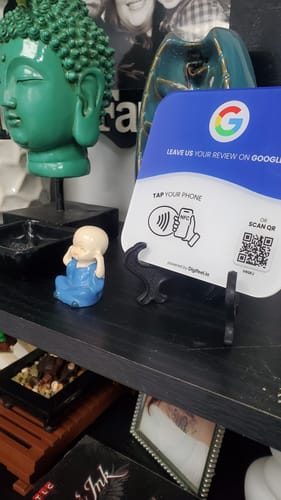 Customer photo review of Google Reviews - Plate