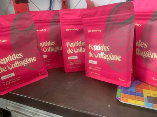 Customer photo review of Peptides de Collagène PEPTAN®