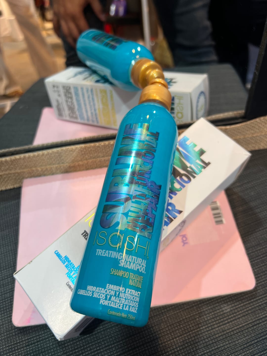 Customer photo review of ISASHI SUBLIME NATURAL TREATING SHAMPOO 250mL