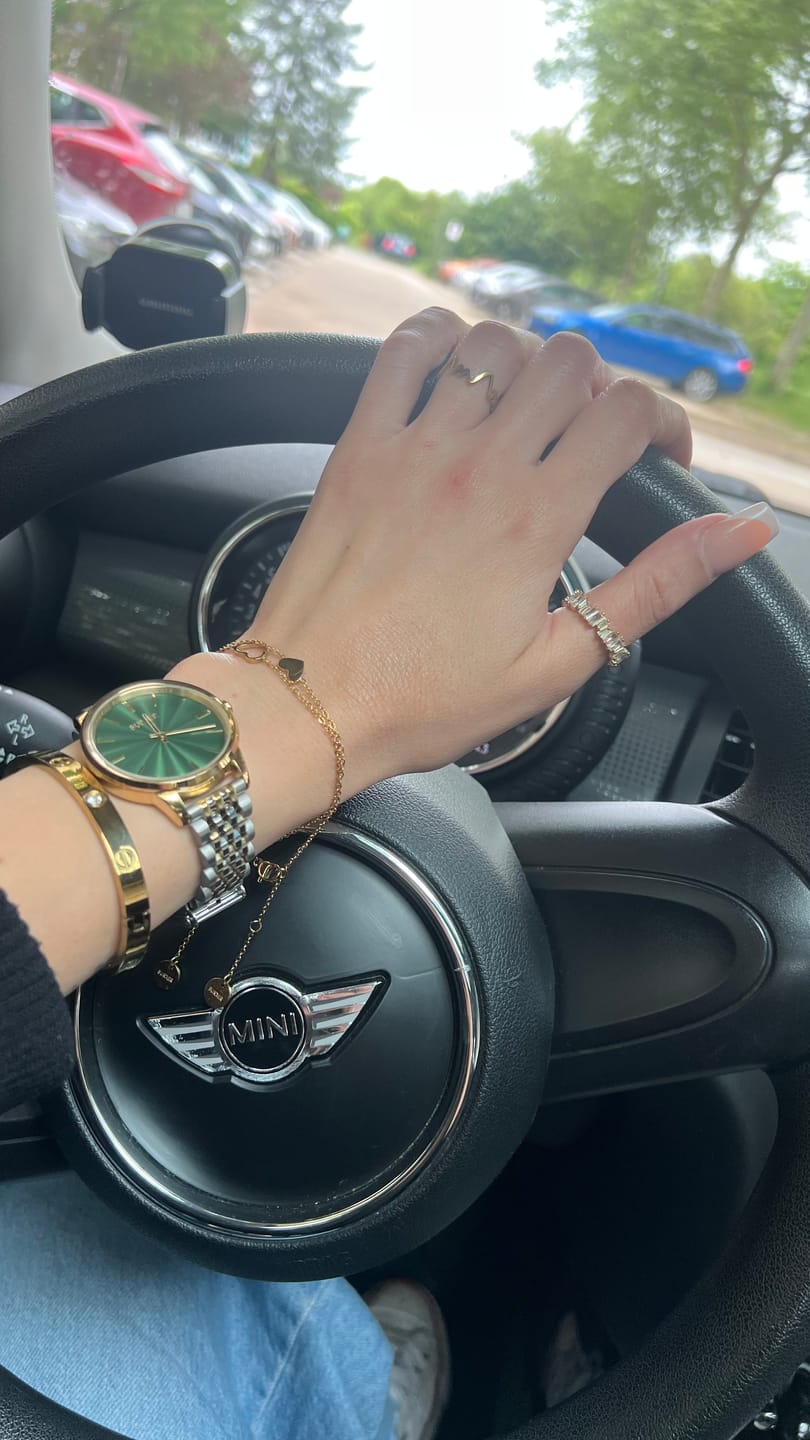 Customer photo review of Mother & Daughter Bracelets