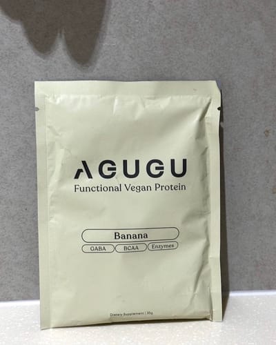 Customer photo review of 全素 豌豆蛋白飲－隨手包｜香蕉牛奶風味