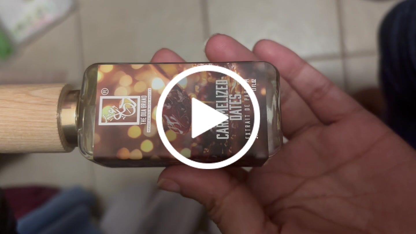 Customer video review of Caramelized Dates