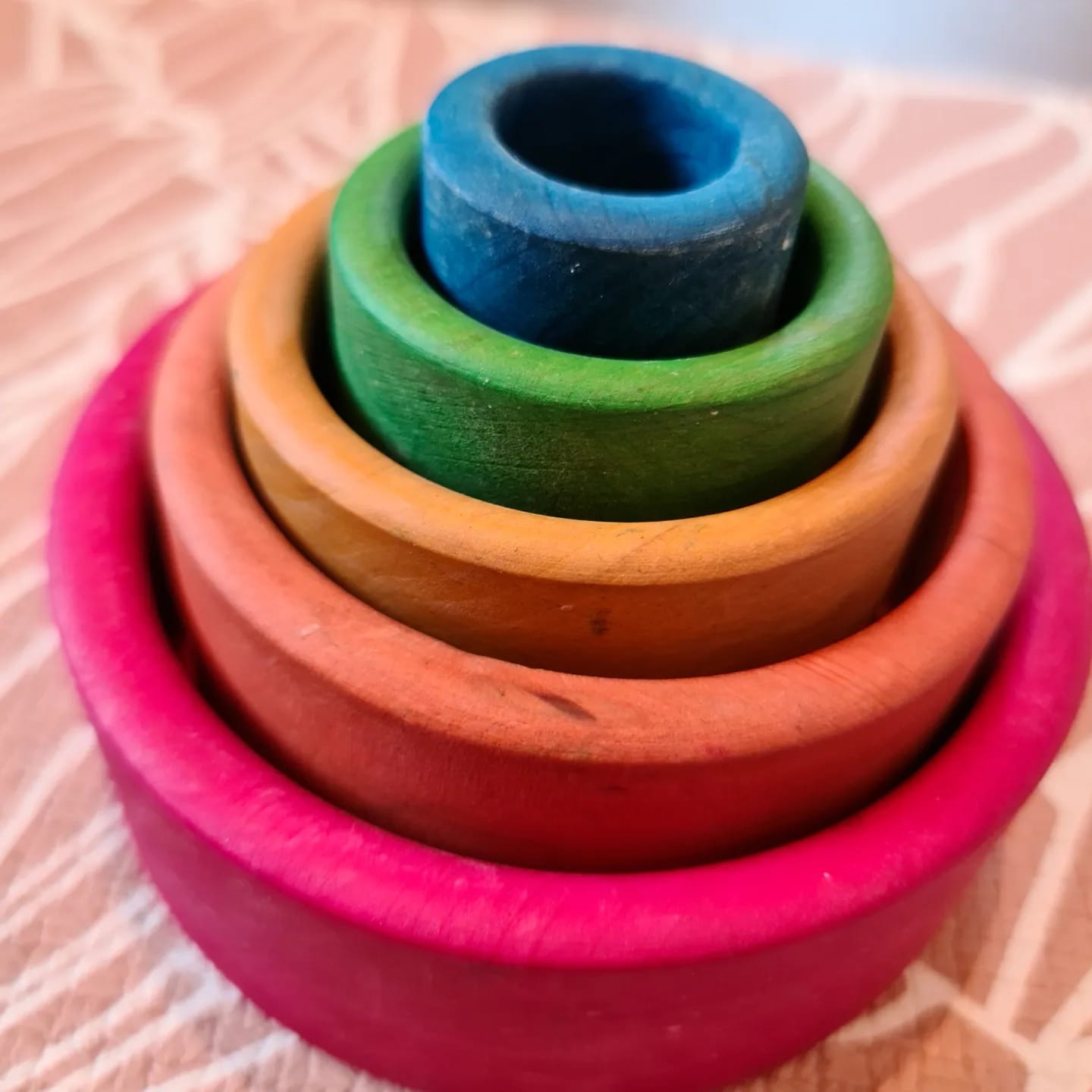 Customer photo review of Stableskåler - regnbue