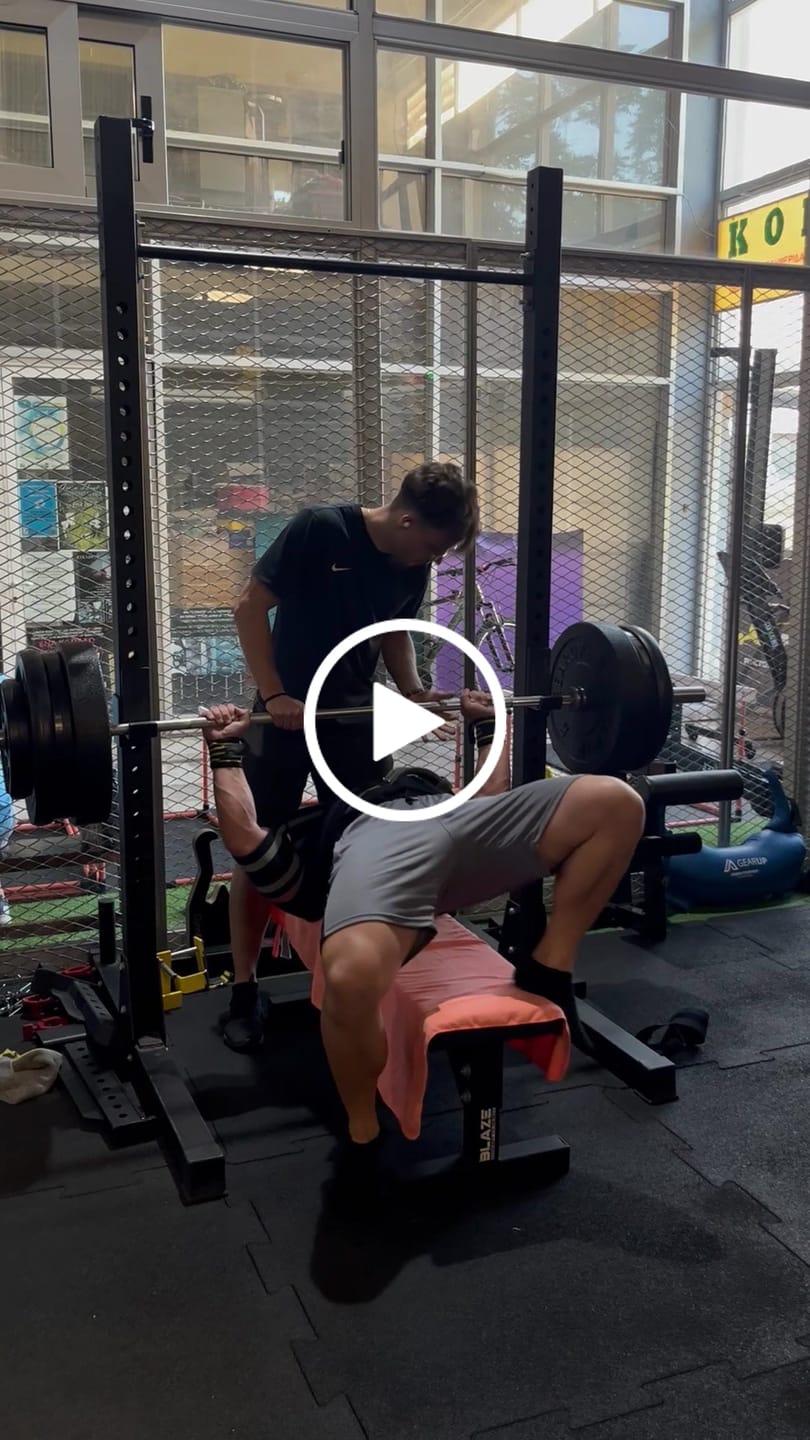 Customer video review of Super Heavy Ballista (M - XL) - For Bench and Other Pressing Assistance