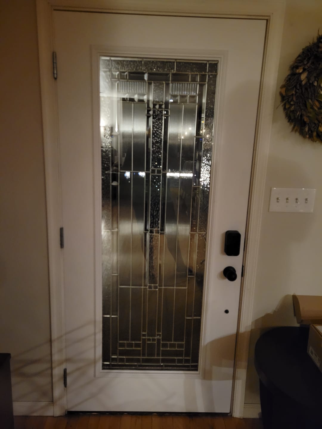 Customer photo review of Smooth Fiberglass Entry Door Slab (6 Panel)