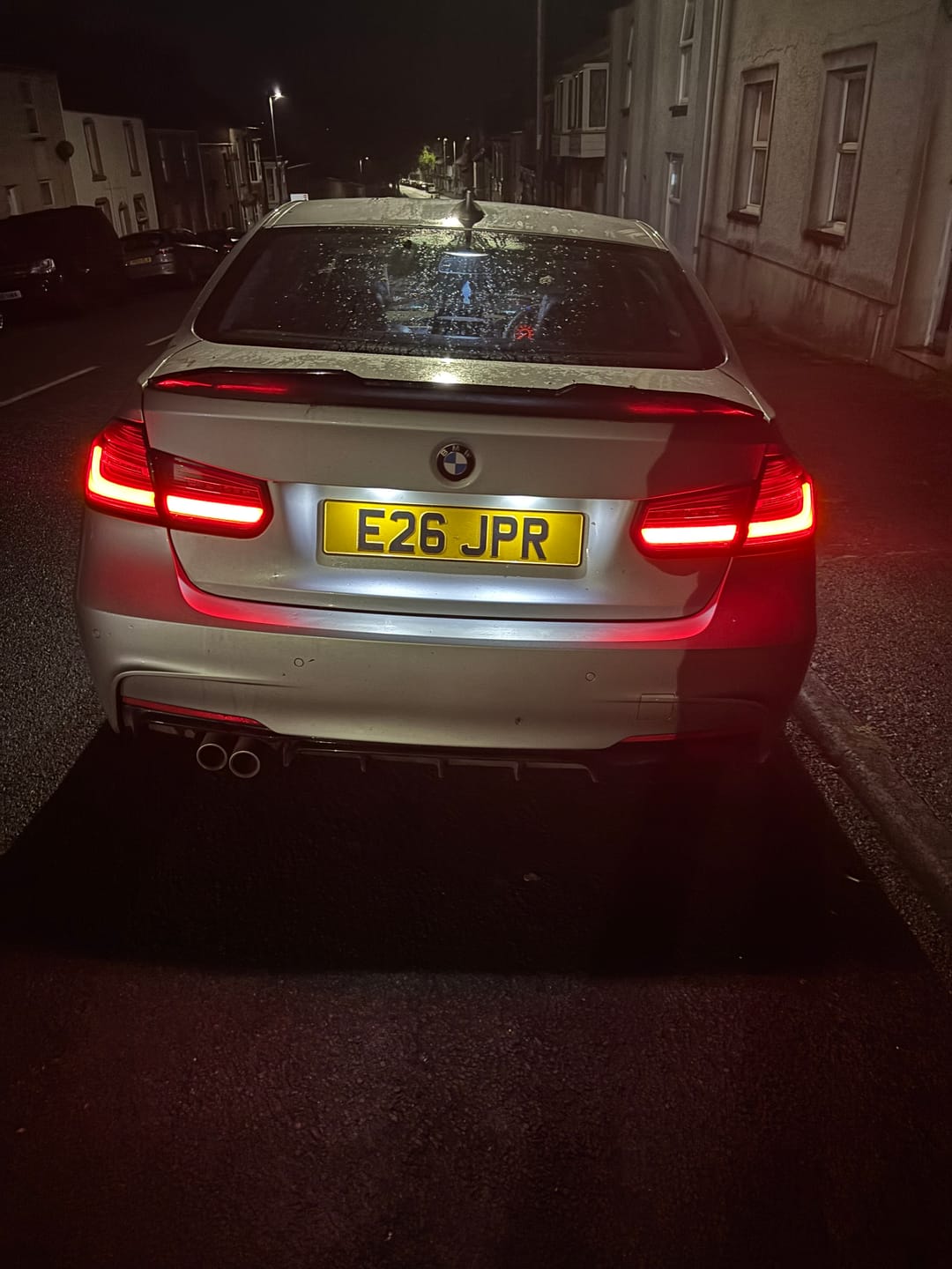 Customer photo review of Metal Pressed Number Plate (standard)- 520mm x 111mm