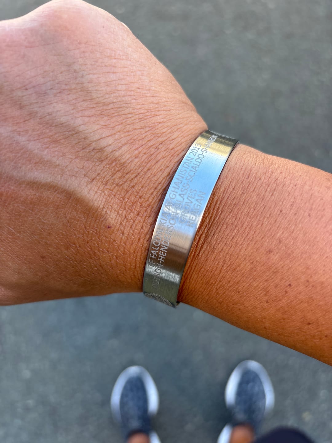 Customer photo review of Customize Your Bracelet