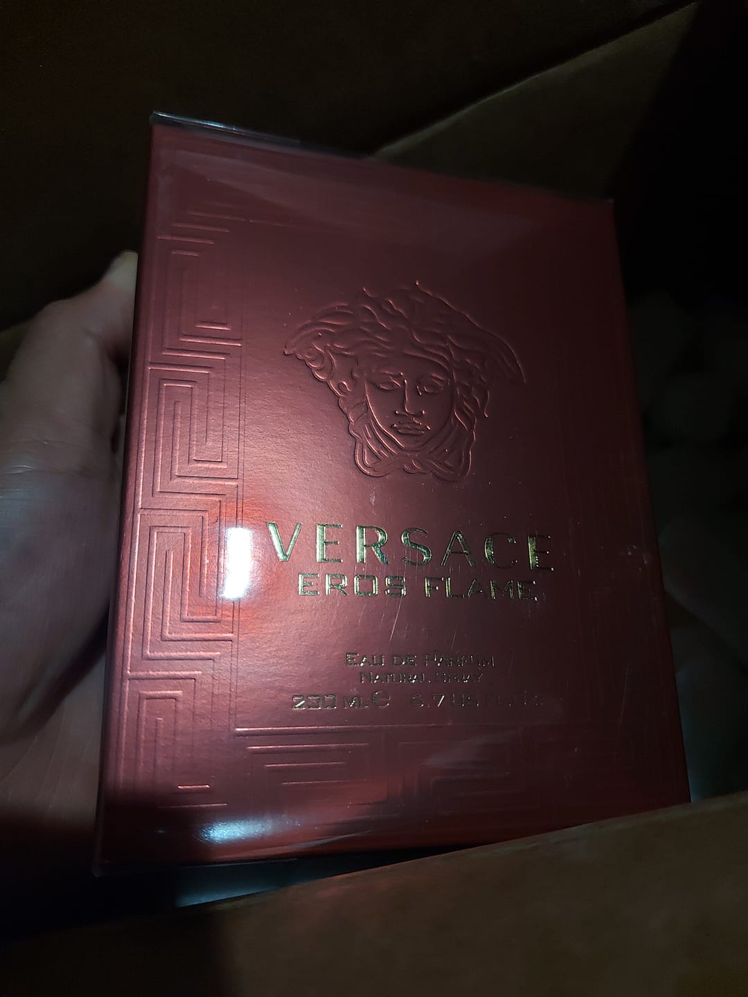 Customer photo review of Perfume Versace Eros Flame 200ml EDP