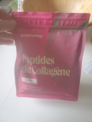 Customer photo review of Peptides de Collagène PEPTAN®