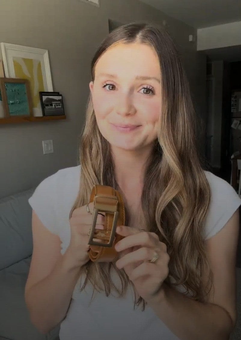 Customer photo review of Vittelo Belt