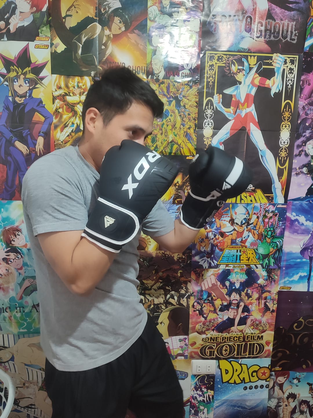 Customer photo review of Guantes de Boxeo Kara F6