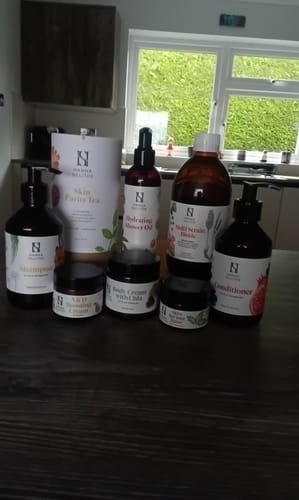 Customer photo review of Hydrating Shower Oil
