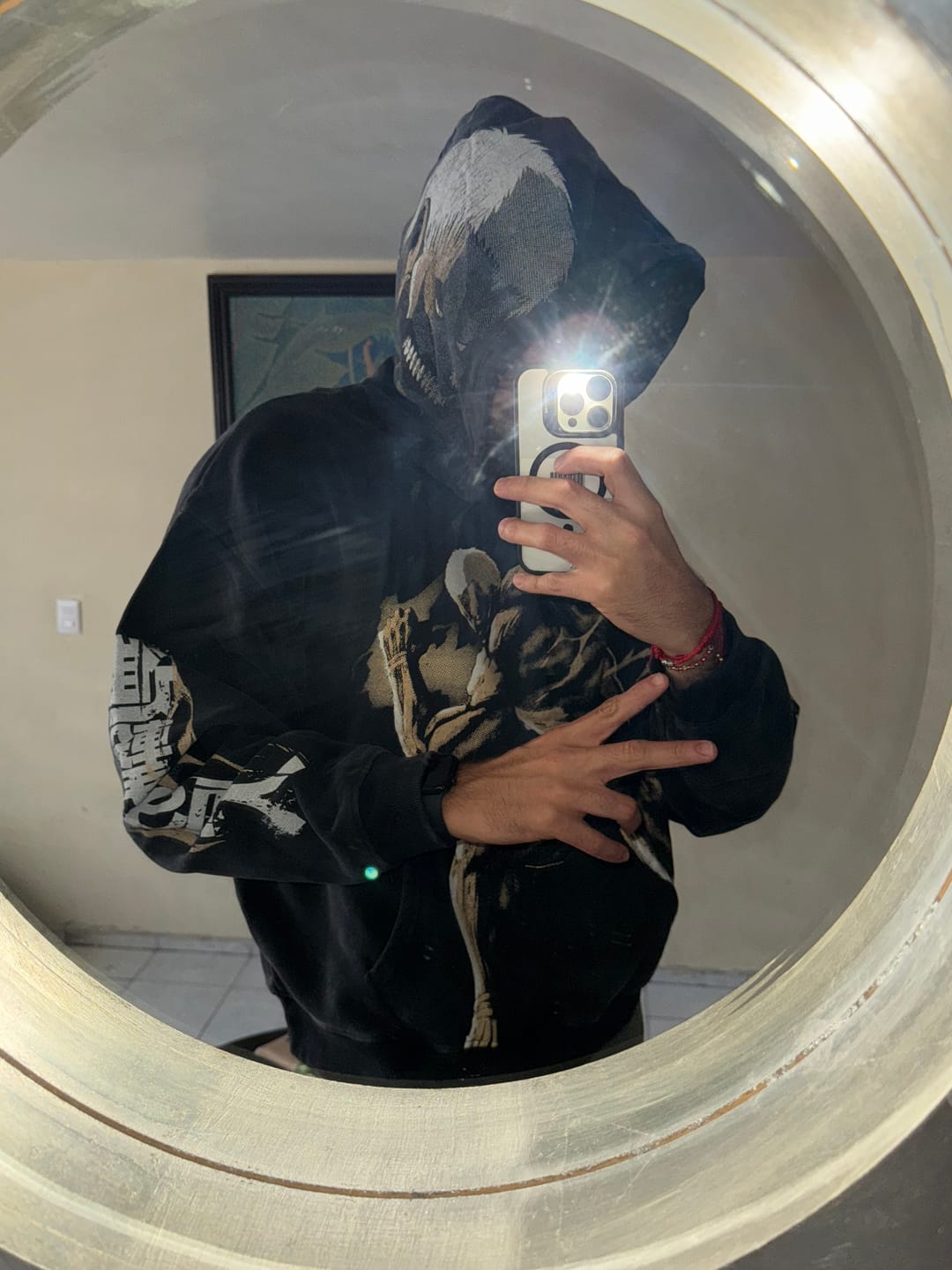 Customer photo review of 5129 - AOT©  x YLA Pullover Hoodies