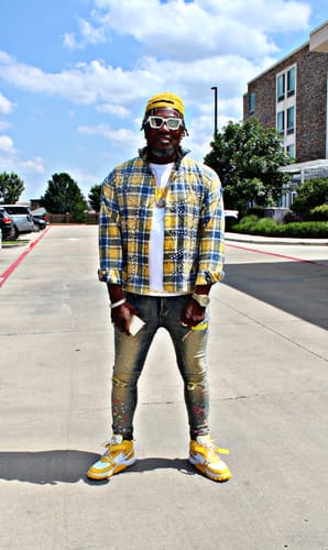 Customer photo review of Vale Forever Lemonade Flannel Yellow