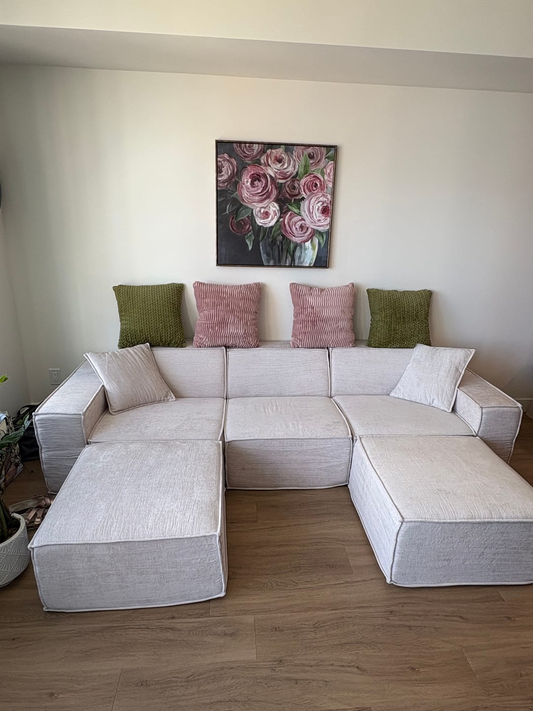Customer photo review of M1 Ottoman Sofa Seat