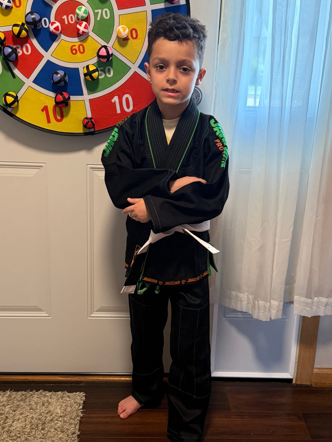 Customer photo review of Jaguar Classic Series -  Brazilian Jiu Jitsu BJJ Kimono Gi Uniform - IBJJF Compliant - Kids Adults Unisex