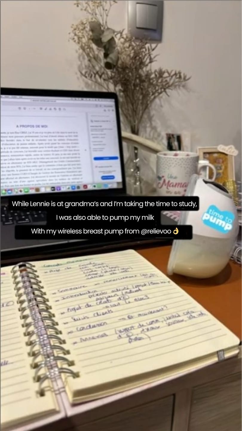 Customer photo review of Relievoo® Wearable Breast Pump PRO2