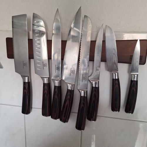 Customer photo review of Premium Messerset Premium 8-teilig