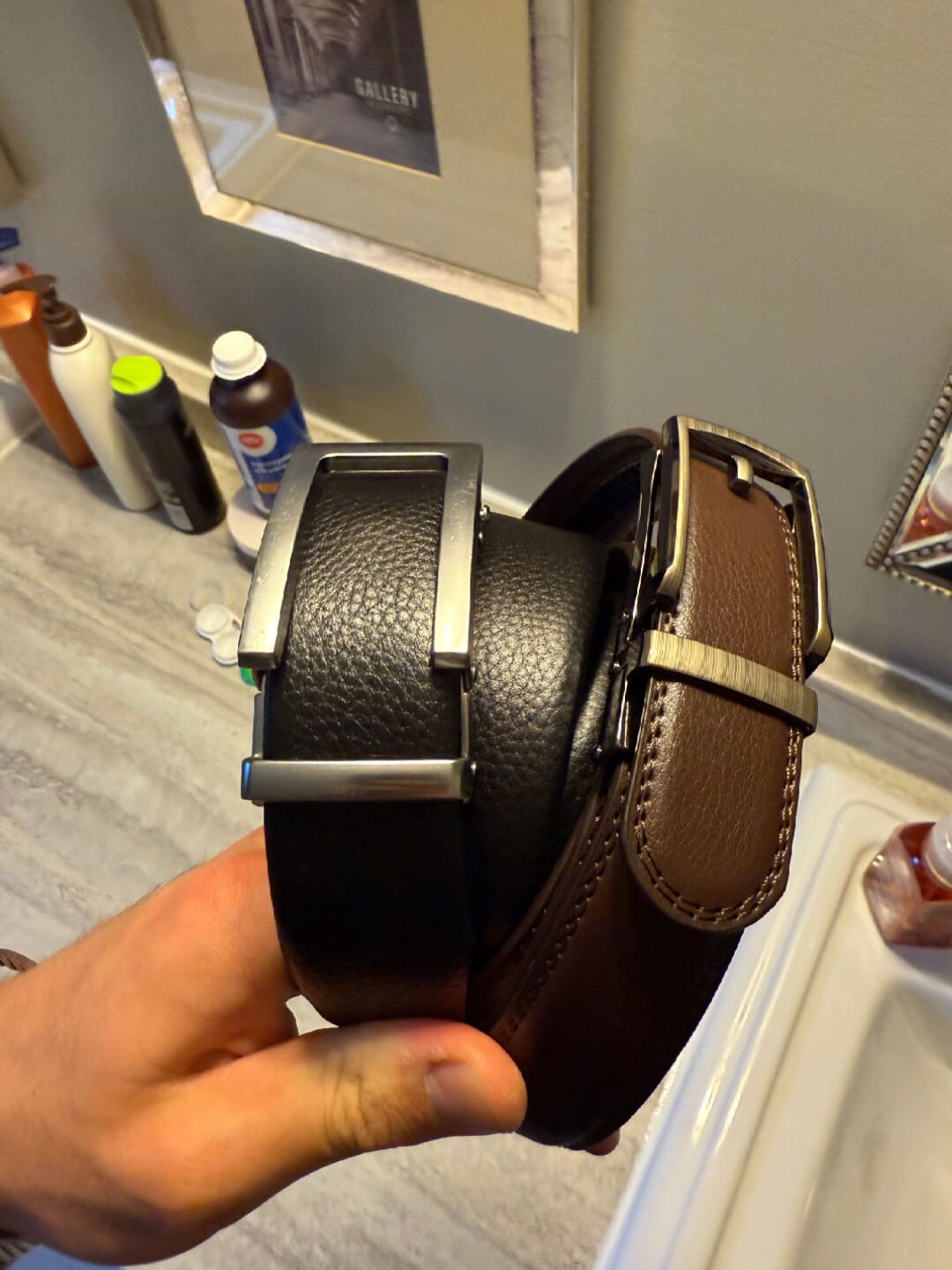 Customer photo review of Vittelo Belt Premium