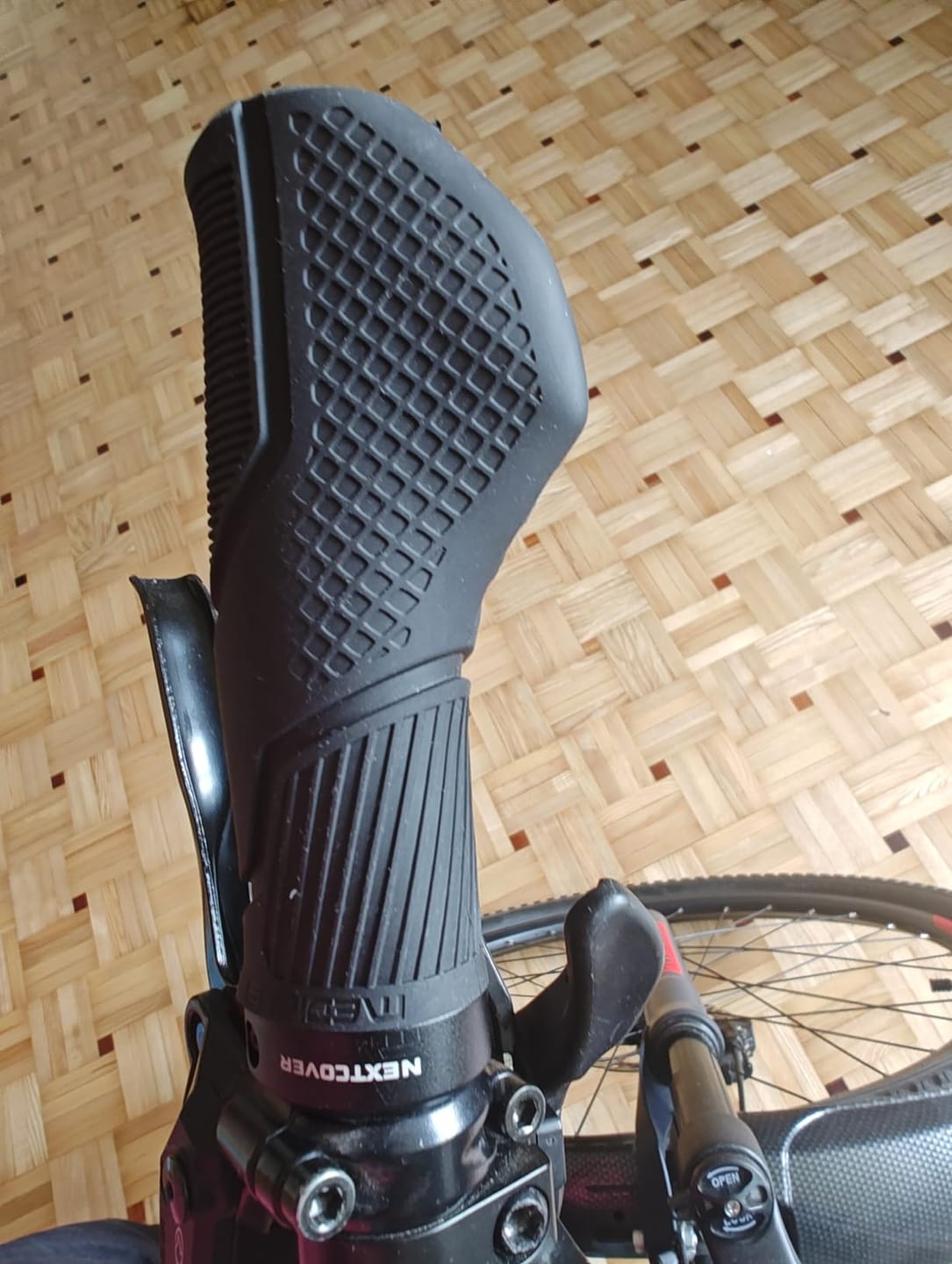 Customer photo review of Fahrradgriffe GripOne mit Comfort-Grip-Technologie