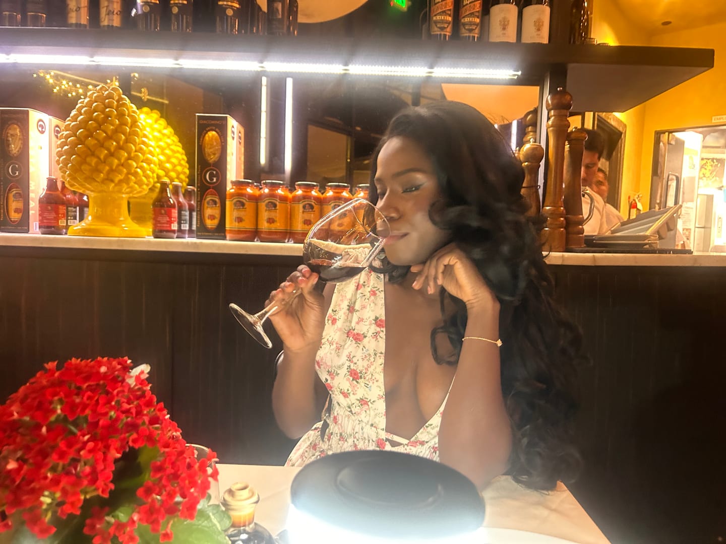 Customer photo review of Sensationnel Cloud 9 Glueless What Lace Swiss 13x6 HD Lace Front Wig - LATISHA