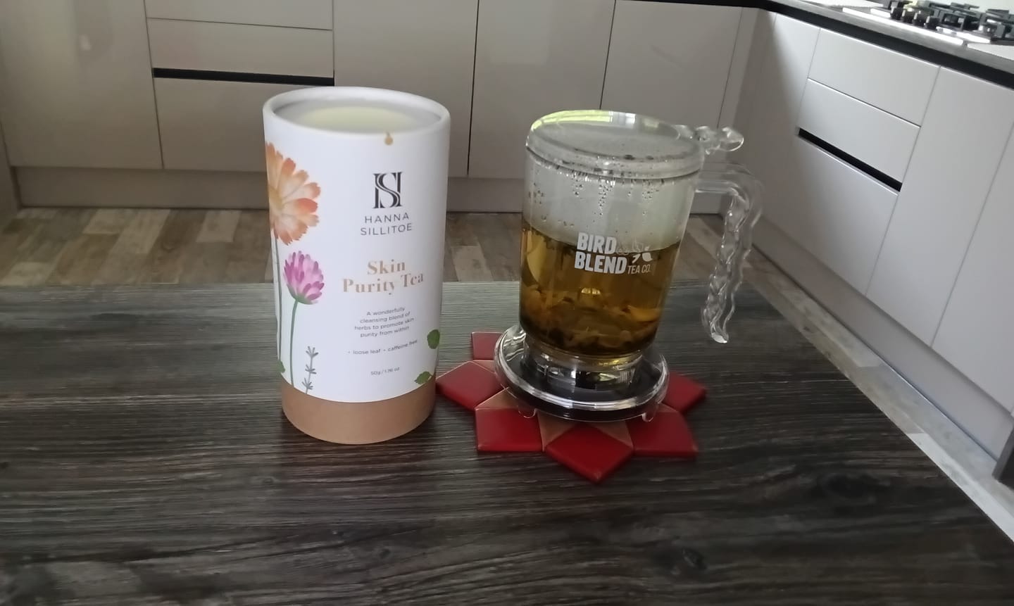 Customer photo review of Skin Purity Tea