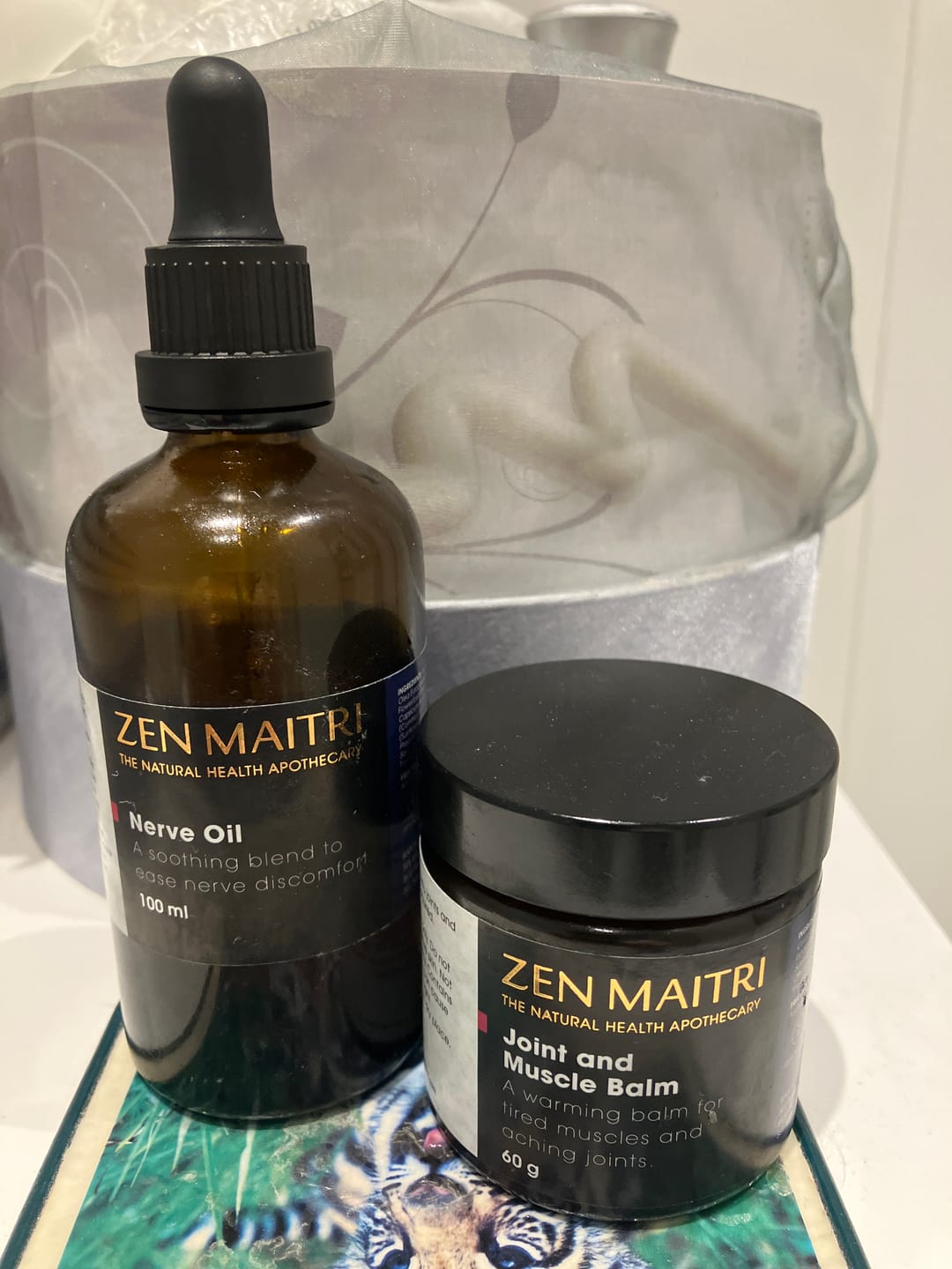 Customer photo review of Nerve Oil | Massage Oil | For Nerve Support | All-Natural Ingredients | 100ml