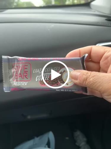 Customer video review of Crazy Crunchy Coffee - 6 Bars
