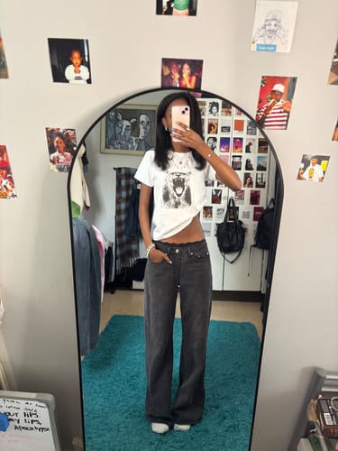 Customer photo review of roar baby tee