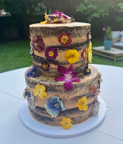 Customer photo review of PRIMROSE FLOWERS - Freeze Dried Edible Flowers